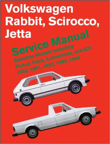 Volkswagen Rabbit/Scirocco/Jetta Service Manual, 1980-1984: Including Pickup Truck, Convertible, and GTI (Robert Bentley Complete Service Manuals)