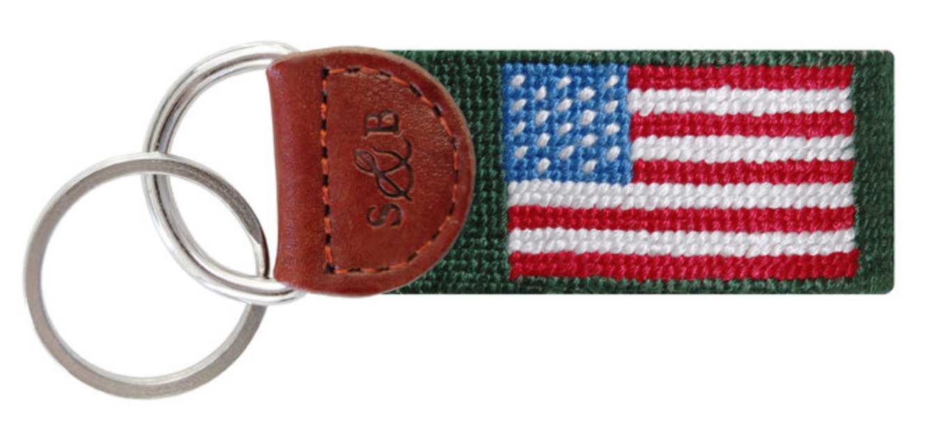 American Flag Keychain by Smathers & Branson