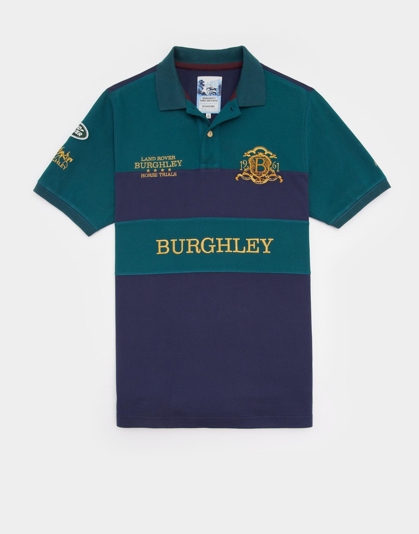 Joules Burghley Ladies Polo 2 Dark Green