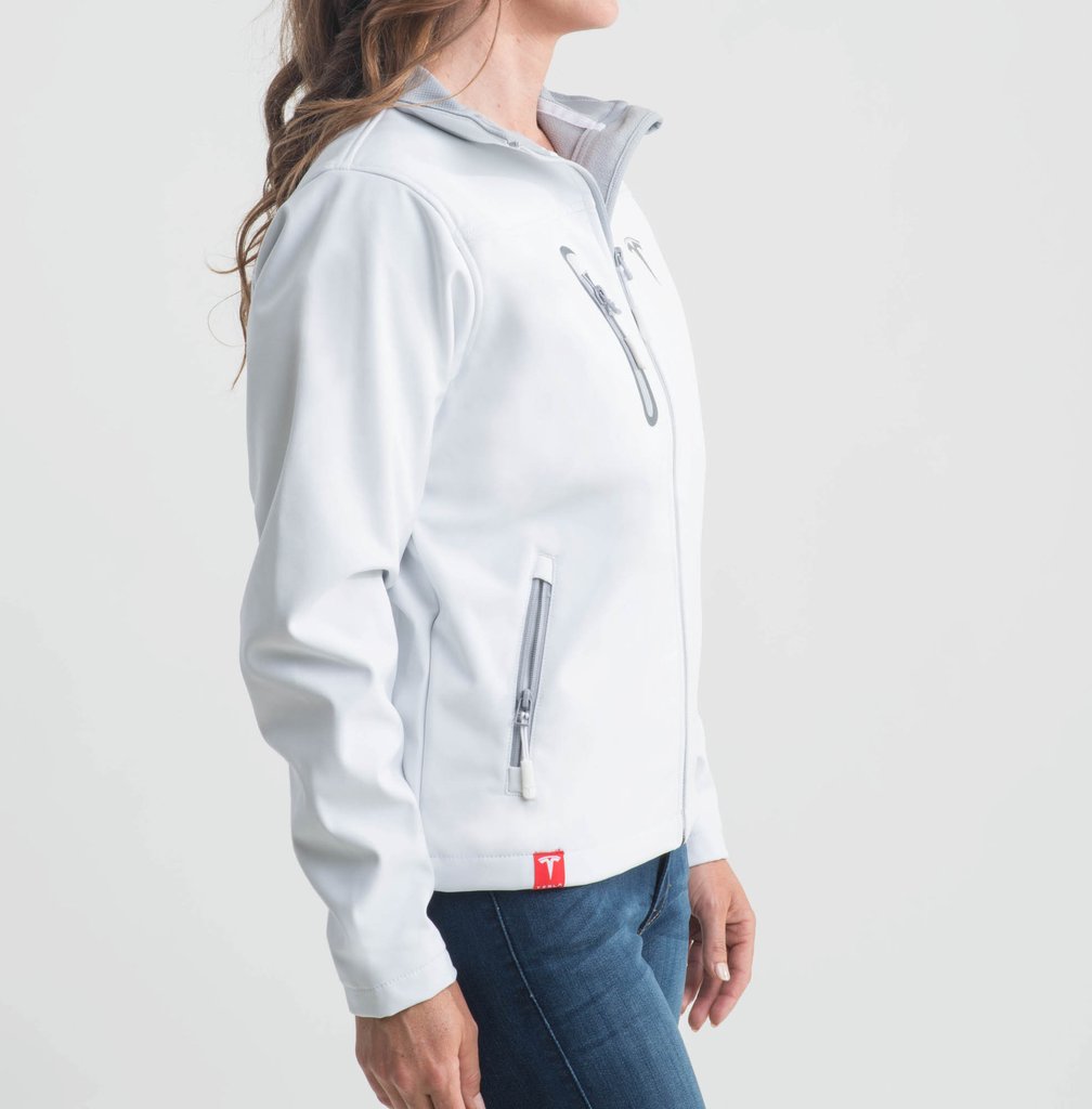 Women's White Corp Jacket by Tesla - Choice Gear