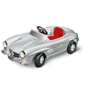 Classic Silver 300 SL Children's Pedal Car by Mercedes Benz - Choice Gear