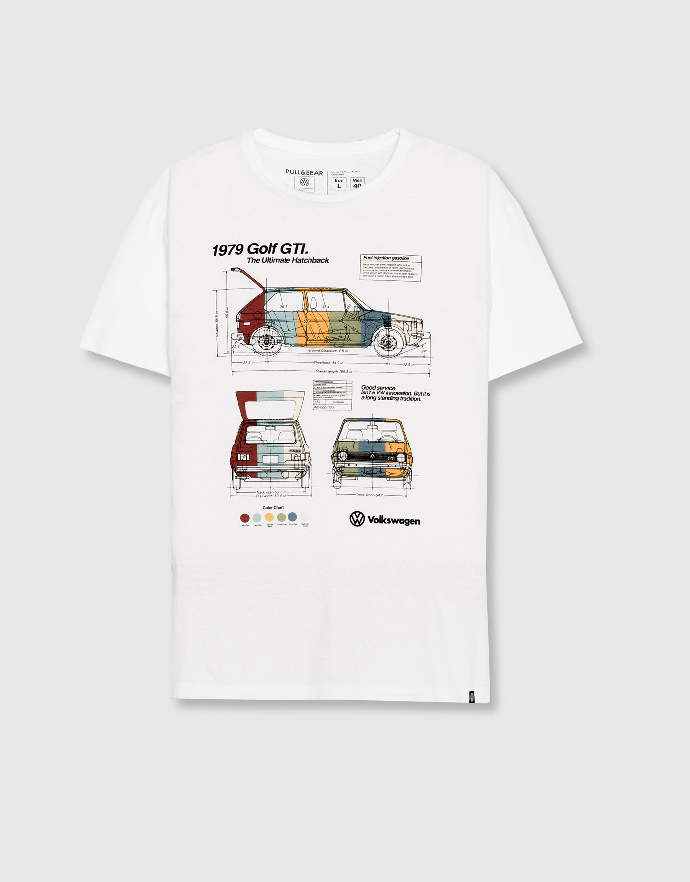 Analista Repulsión Fraseología Volkswagen GTI T-Shirt by Pull&Bear - Choice Gear