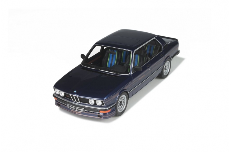 BMW e28 Alpina B7 Turbo blau Modellauto OT633 Otto 1:18 