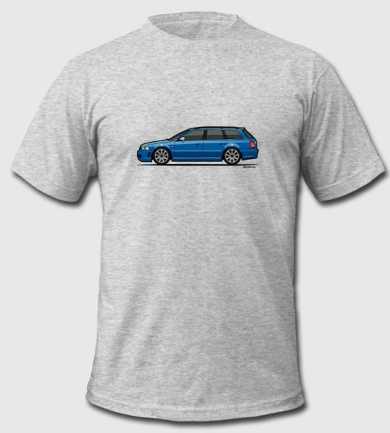 Audi RS 4 B5 Avant T-Shirt by Monkey Crisis on Mars via Spread Shirt ...