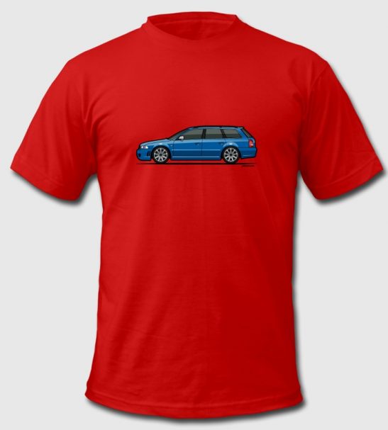 Audi RS 4 B5 Avant T-Shirt by Monkey Crisis on Mars via Spread Shirt ...
