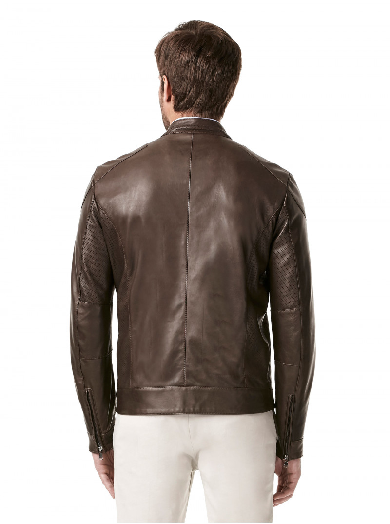 Leather Jacket by Lamborghini - Choice Gear