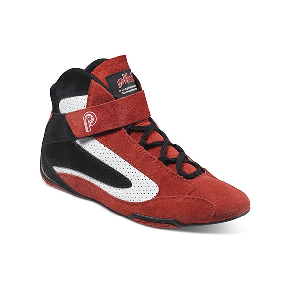 Red Competizione Performance Driving Shoes by Piloti - Choice Gear