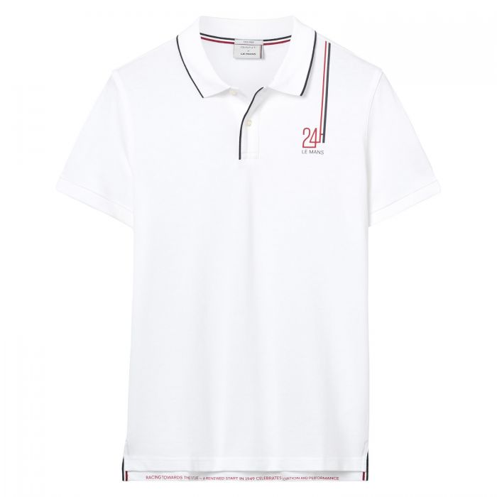 White Le Mans Rugby Polo by GANT - Choice Gear