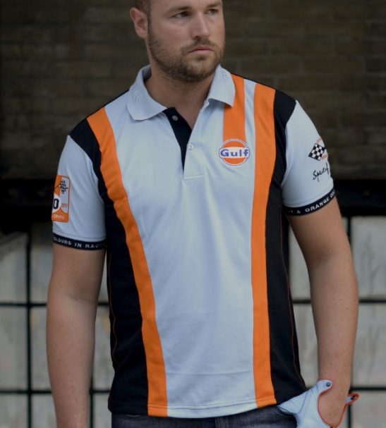 le mans gulf polo shirt