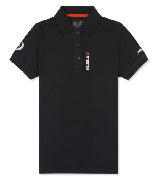 Ladies Black Lisbon Polo Shirt by Musto - Choice Gear