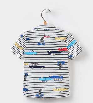 1-6YR Herbie Jersey Polo Shirt by Joules - Choice Gear