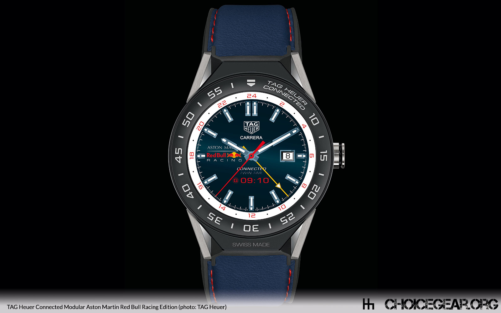 tag heuer connected modular 45 aston martin red bull racing