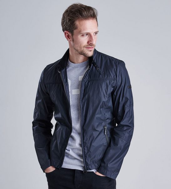 Track Jacket (Black) by Barbour International - Choice Gear